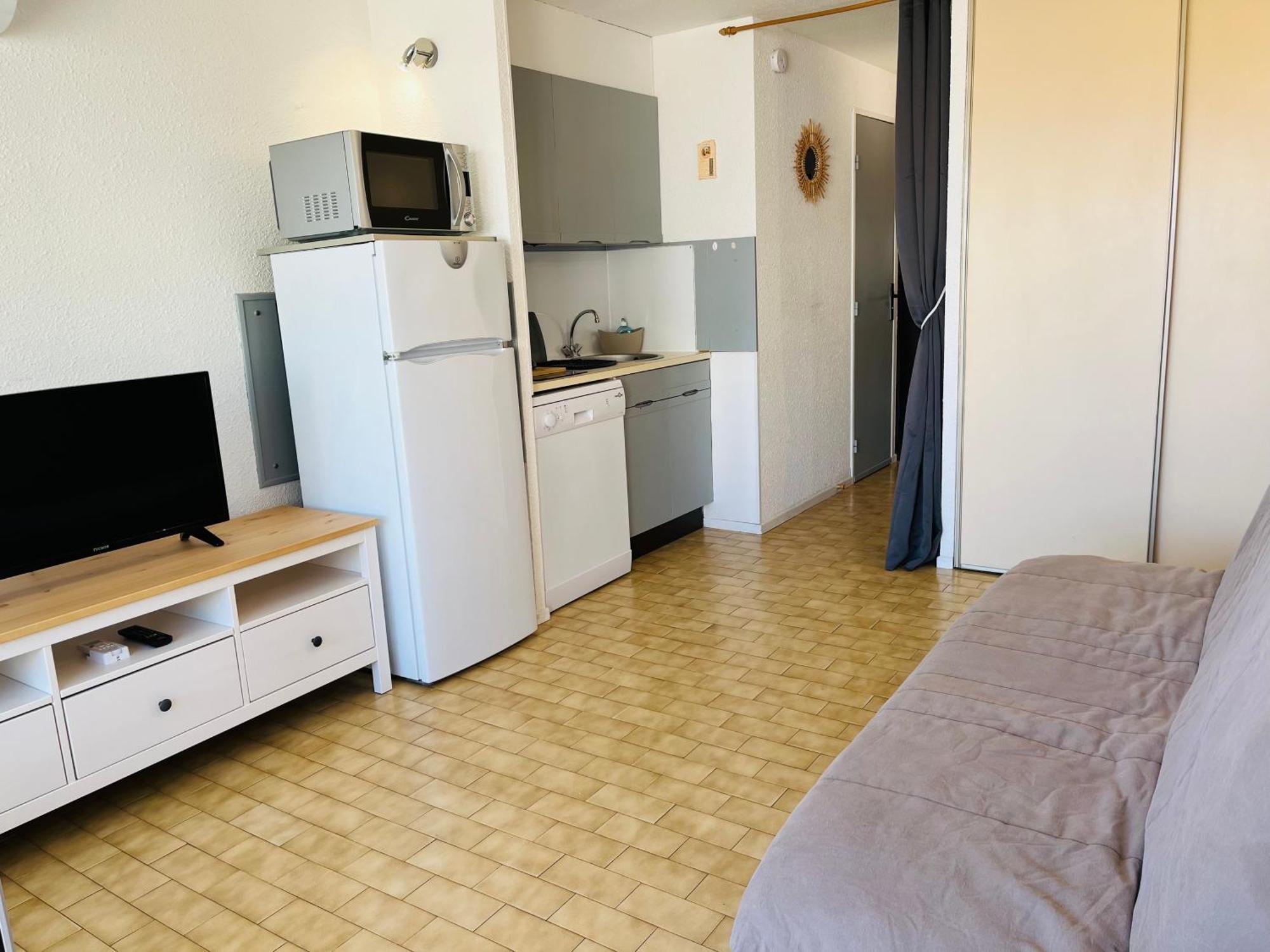 Studio Cabine 4 Couchages Avec Piscine Lb Ле-Гро-дю-Руа Экстерьер фото